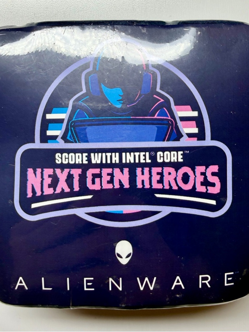 Alienware Intel Next Gen Heroes Double Sided Gaming T‑Shirt Men’s XL Blue